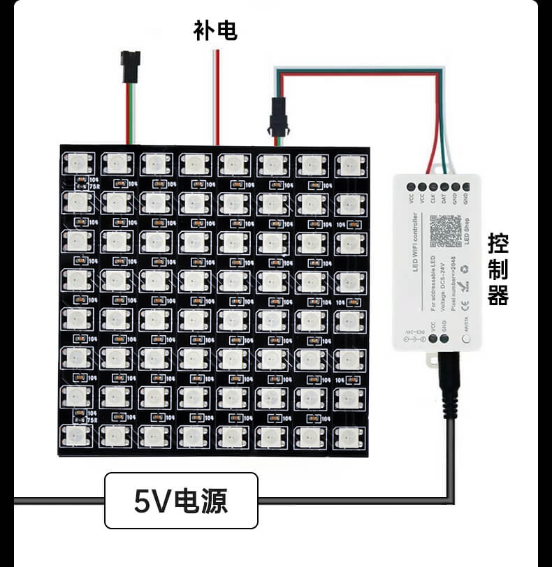 8x8全彩像素屏详情5